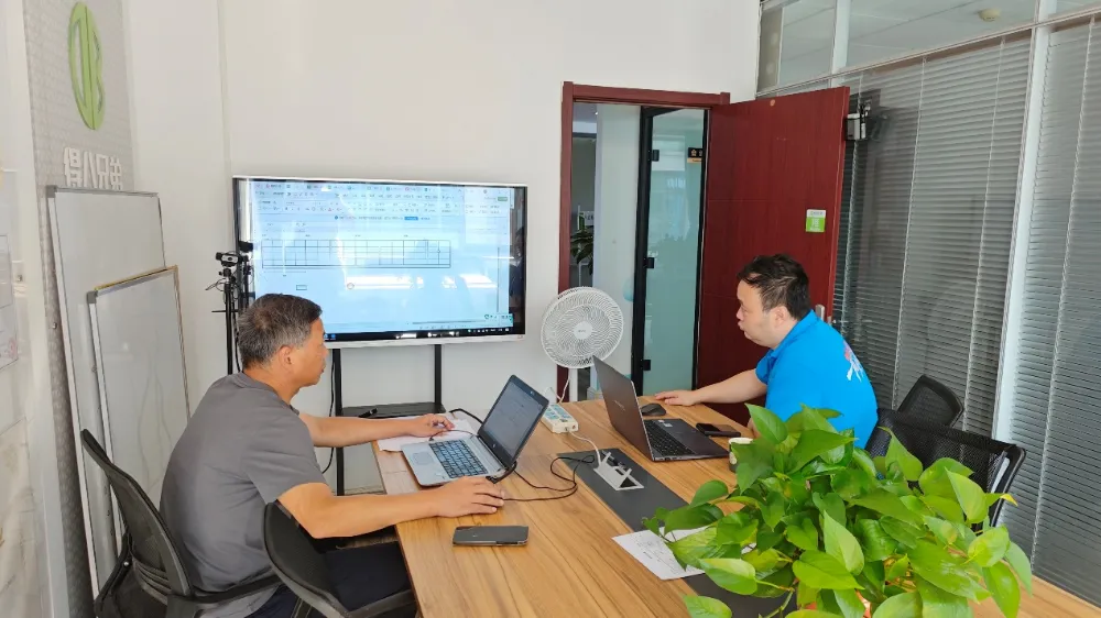 Ang Debabrother Team ay Nagsasagawa ng Malalim na Pagtalakay sa Customized Pig Farm Construction Solution para sa South African Client