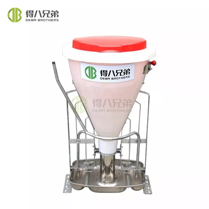 Plastic Dry Wet Feeder